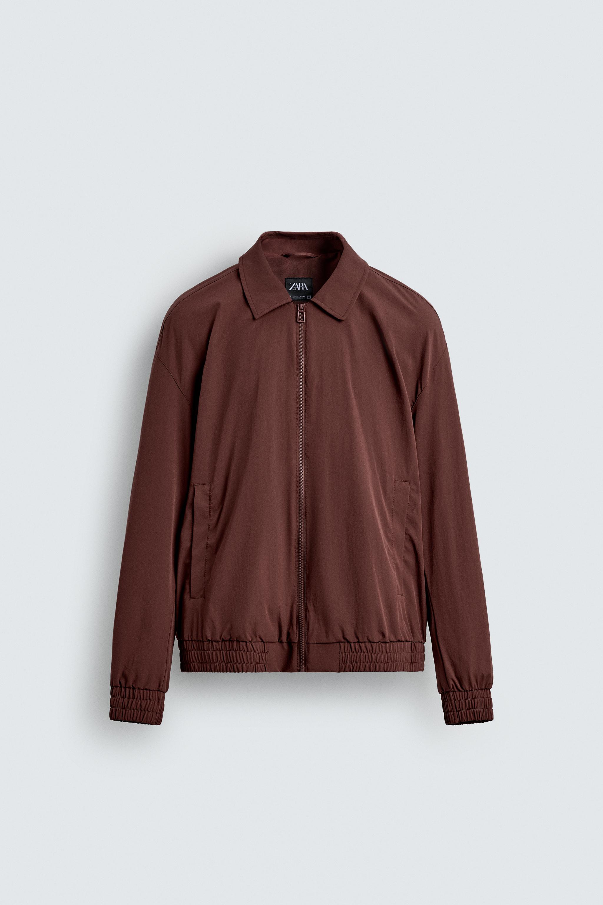 TECHNICAL BOMBER JACKET - Stone | ZARA New Zealand