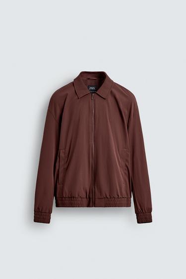 TECHNICAL BOMBER JACKET - Brick by Zara