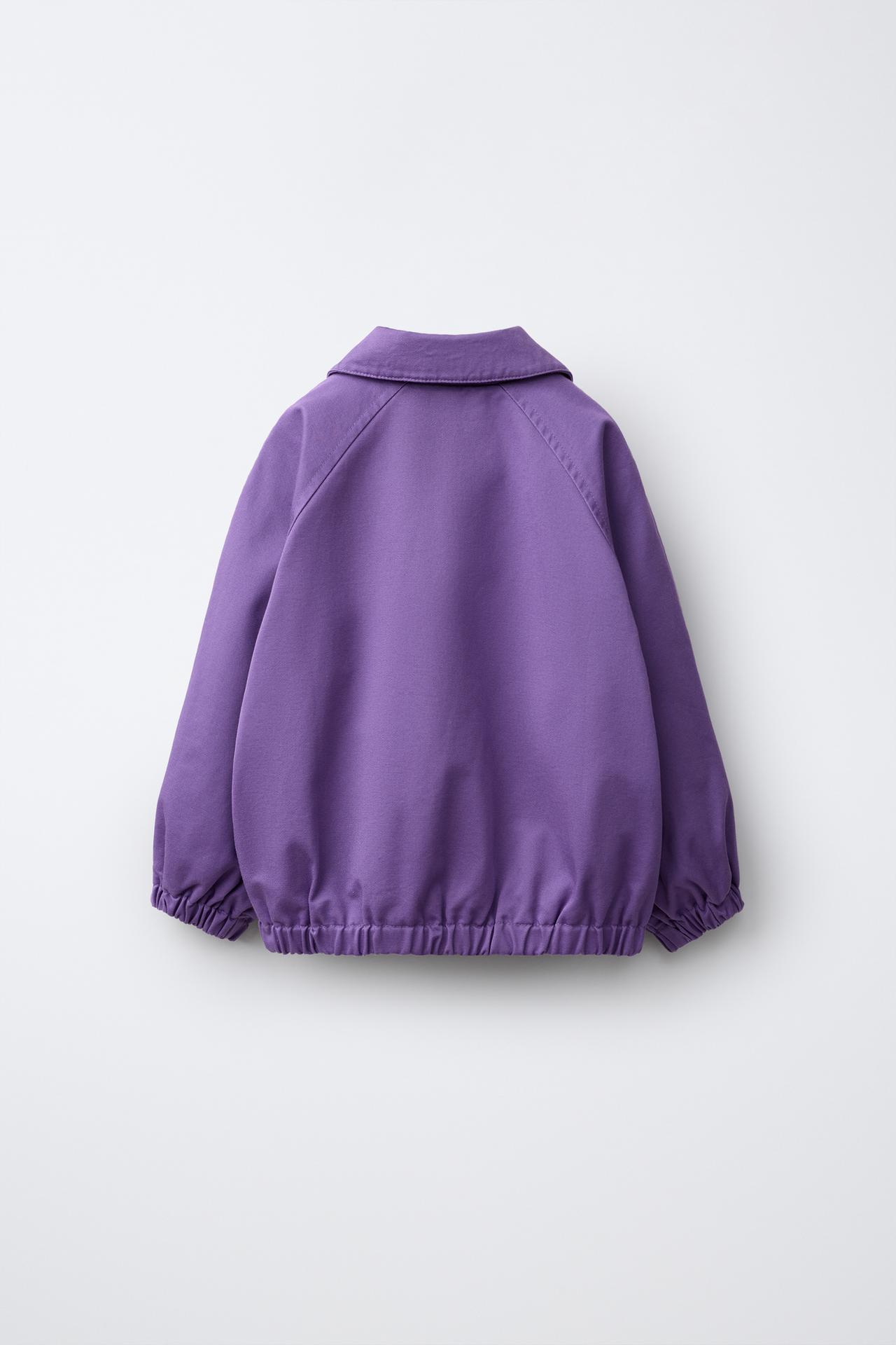 FRUIT OF THE LOOM™ EMBROIDERED JACKET — Mauve