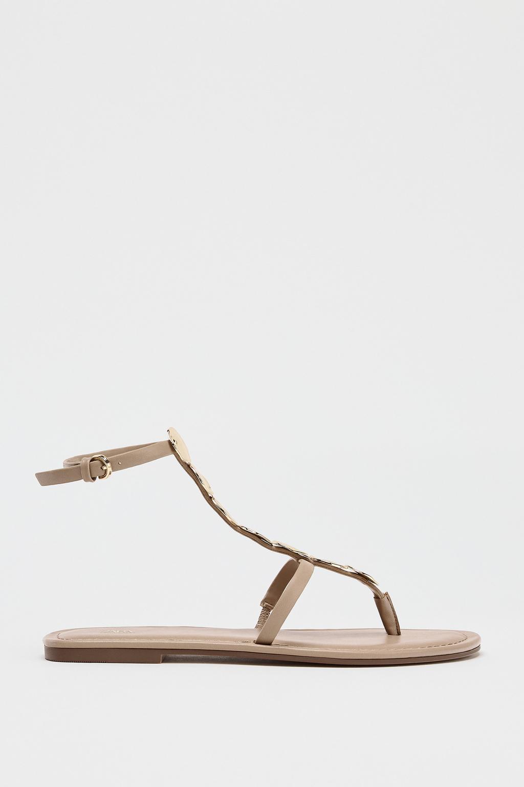 Thumbnail image for BEADED FLAT SANDALS