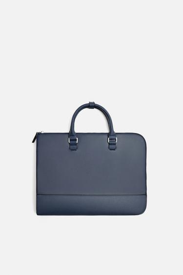 MONOCHROME BRIEFCASE - Blue by Zara