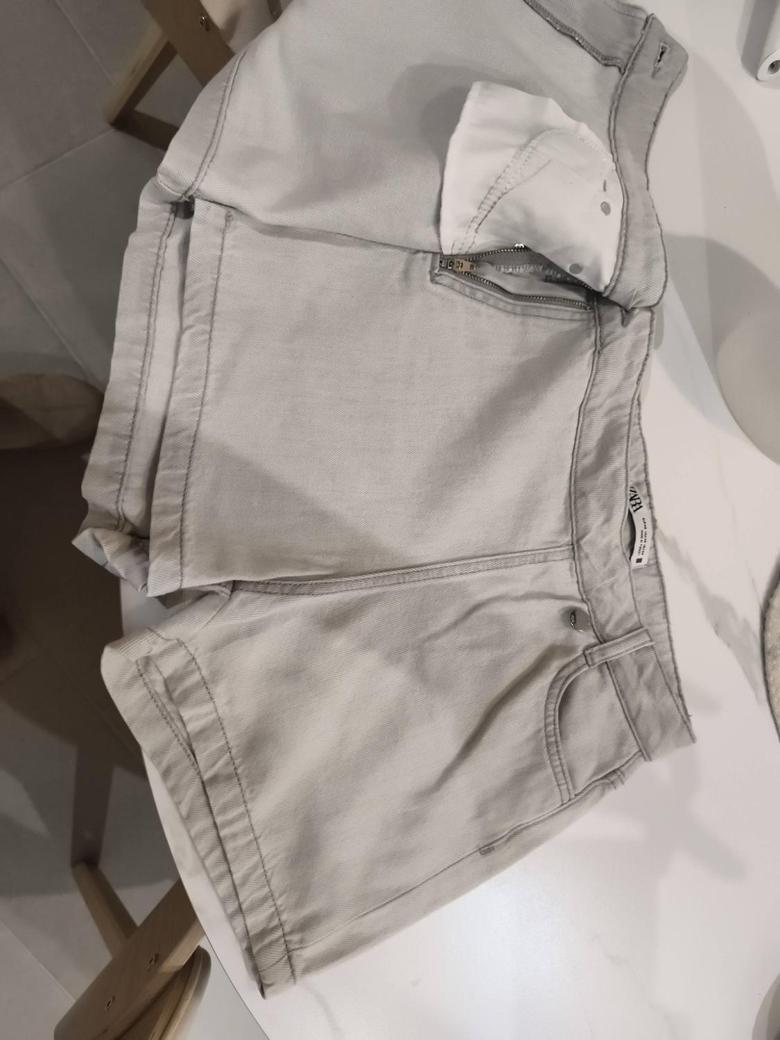 Z1975 DENIM SKORT WITH CROSSOVER FRONT - Image 3