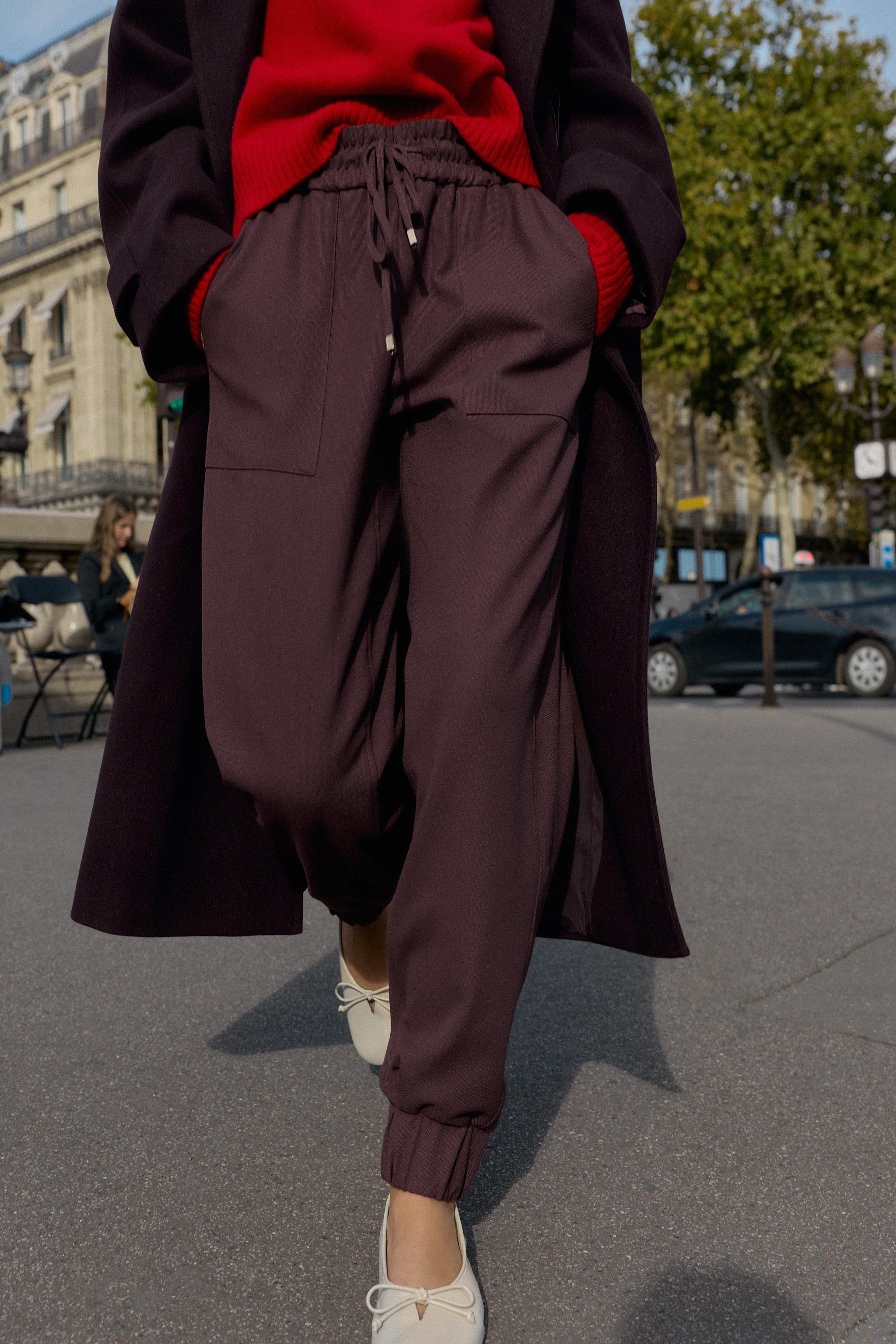 PANTALON CHEVILLE ÉLASTIQUÉE