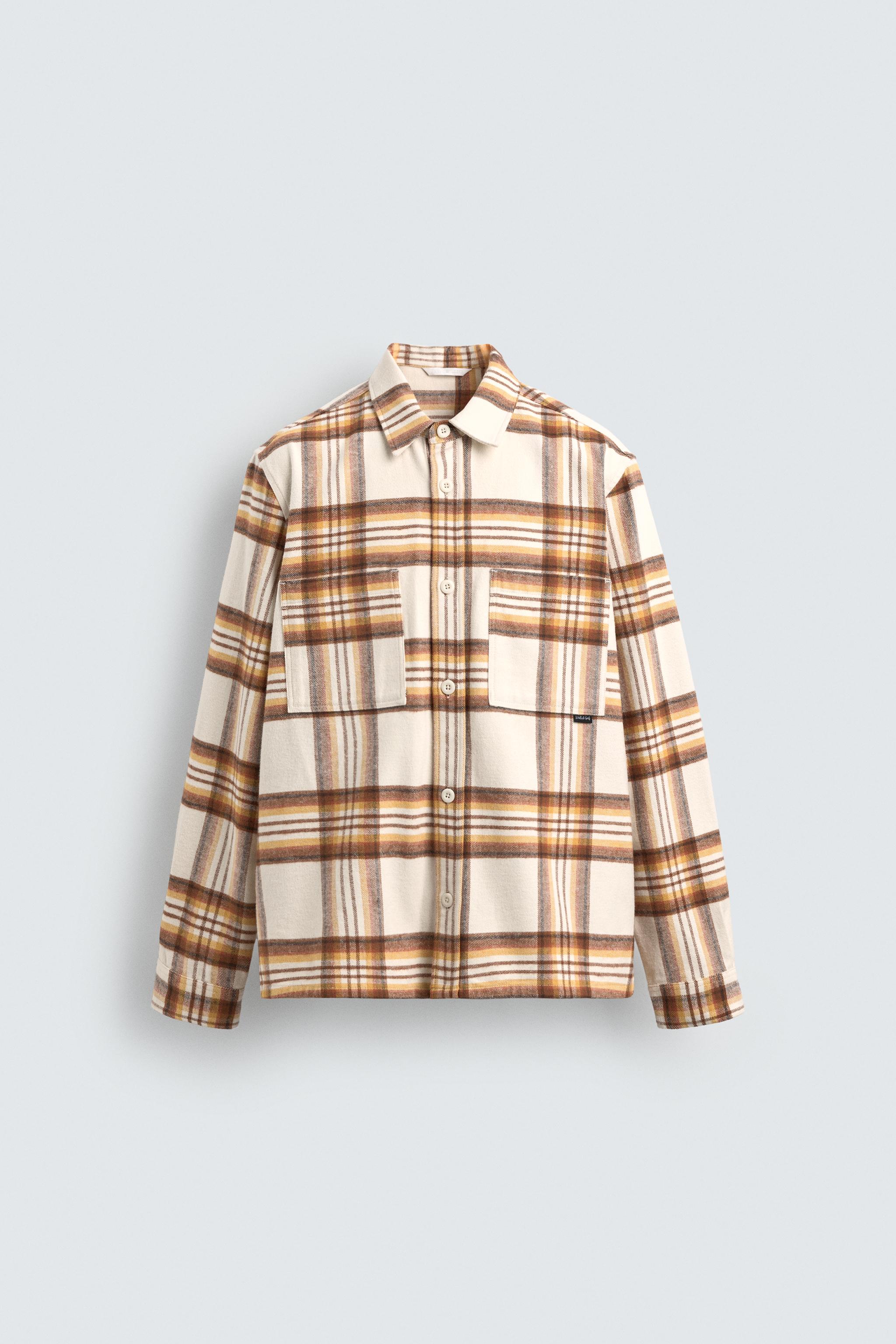 Zara Shop Sur Chemise Carreaux Femme Zara Chemise Zara Veste