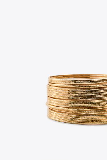 PACK OF 7 BRACELETS - Golden by Zara - Image 3