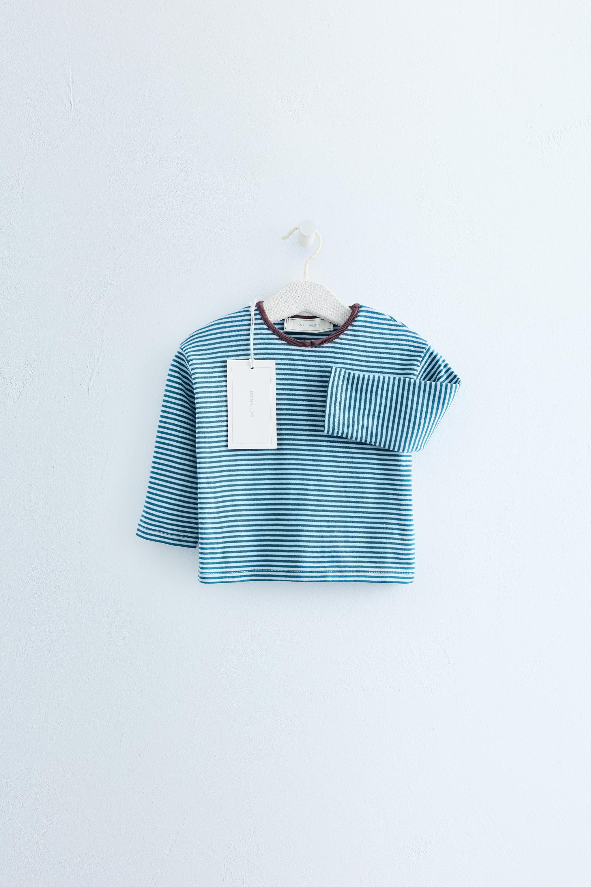 Zara Timeless - Striped Print T-Shirt