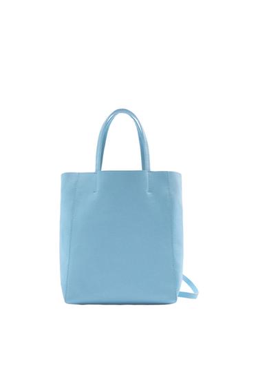 ΜΙΝΤΙ ΤΣΑΝΤΑ SHOPPER ΑΠΟ ΔΕΡΜΑ