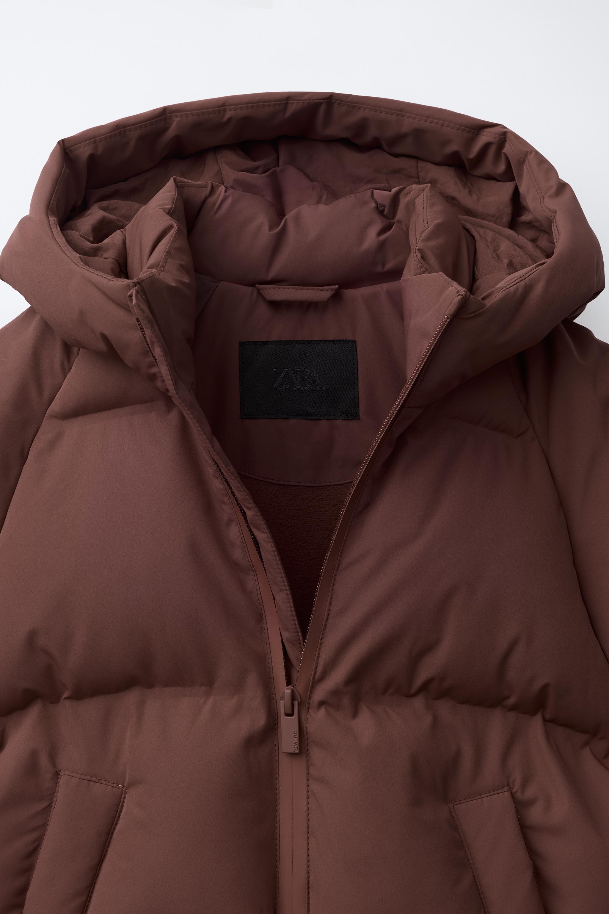 MANTEAU MATELASSÉ À CAPUCHE DÉPERLANT