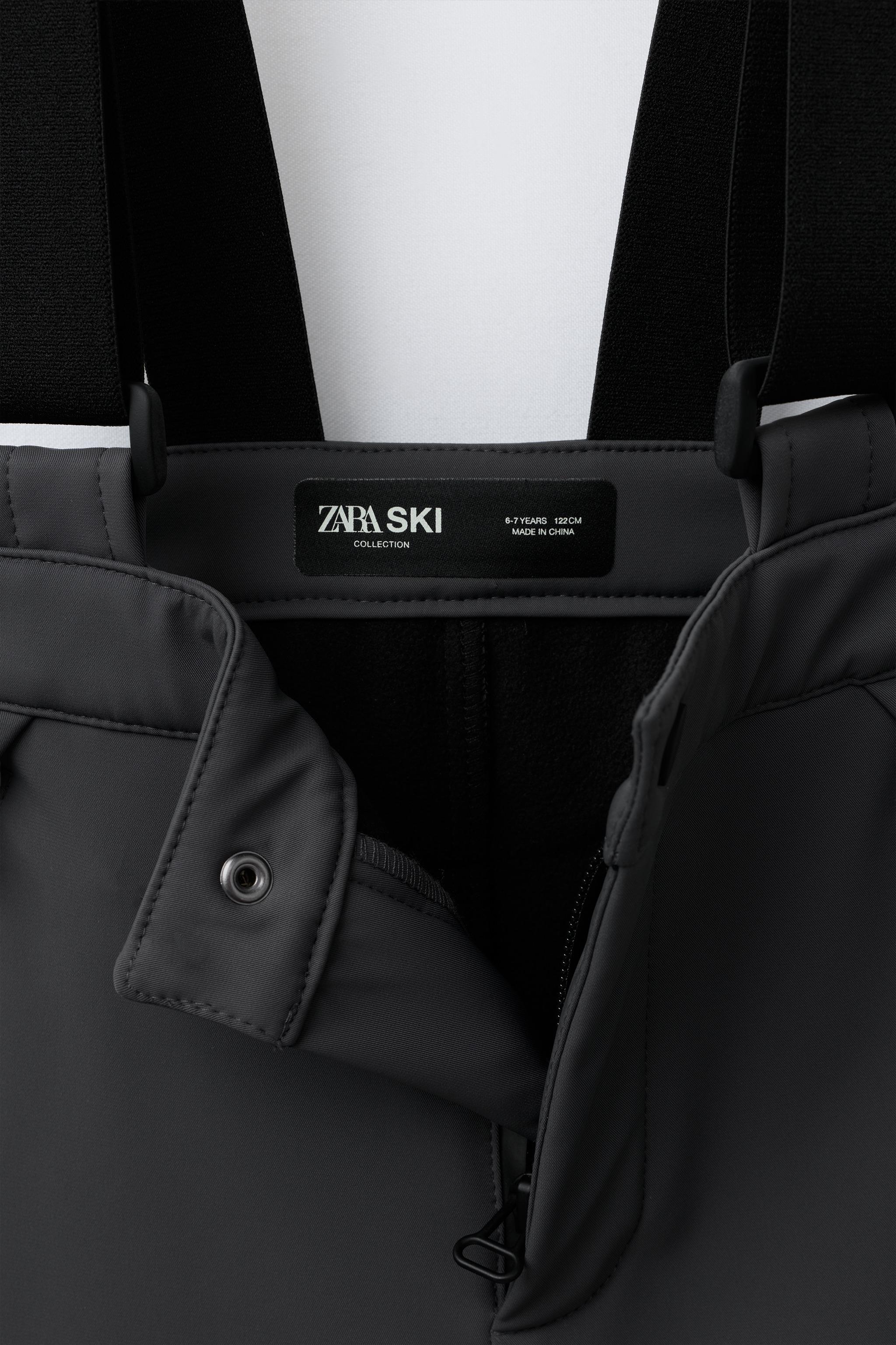 WATER RESISTANT AND WINDPROOF RECCO® SYSTEM SKI COLLECTION BIB