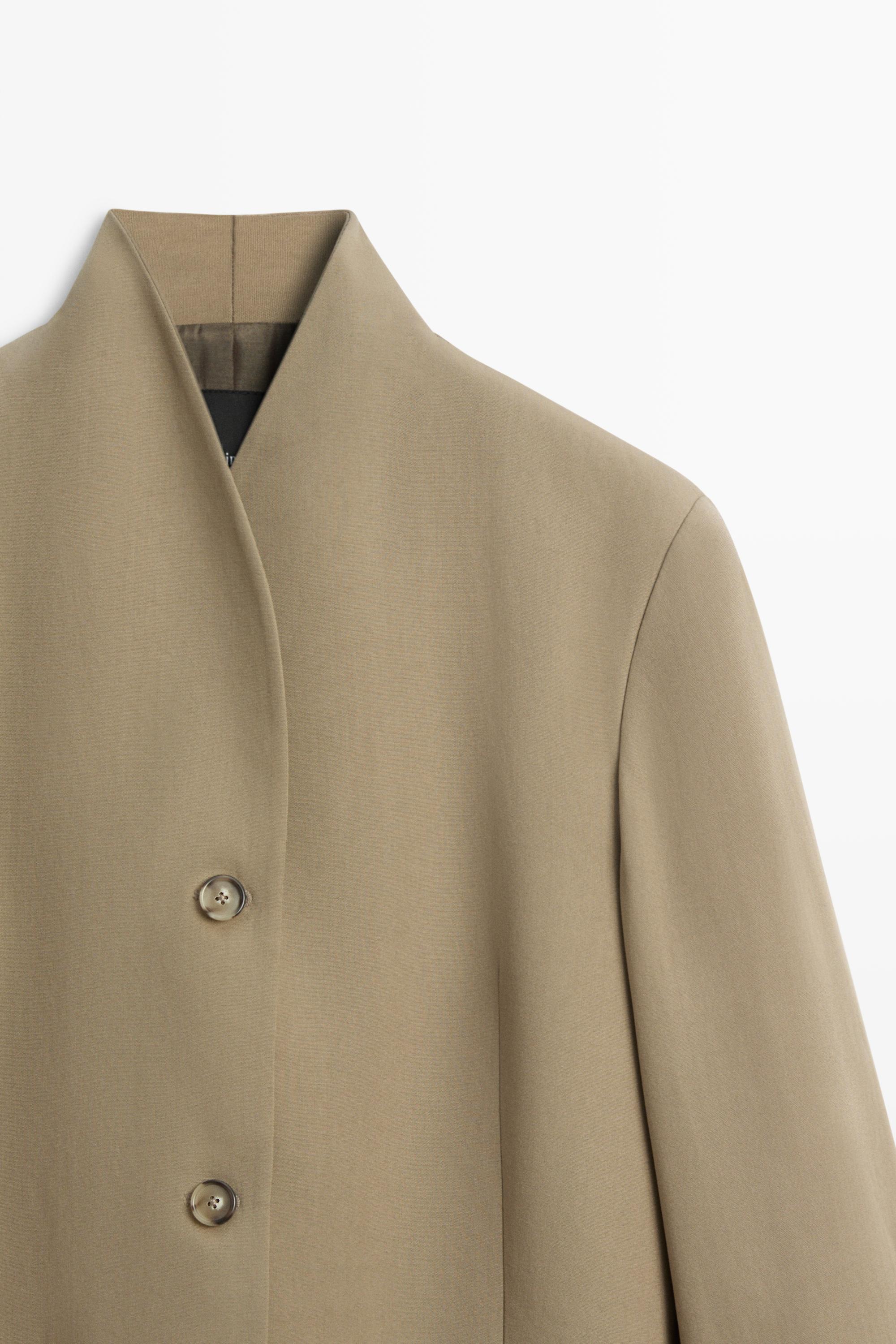 Veste col montant