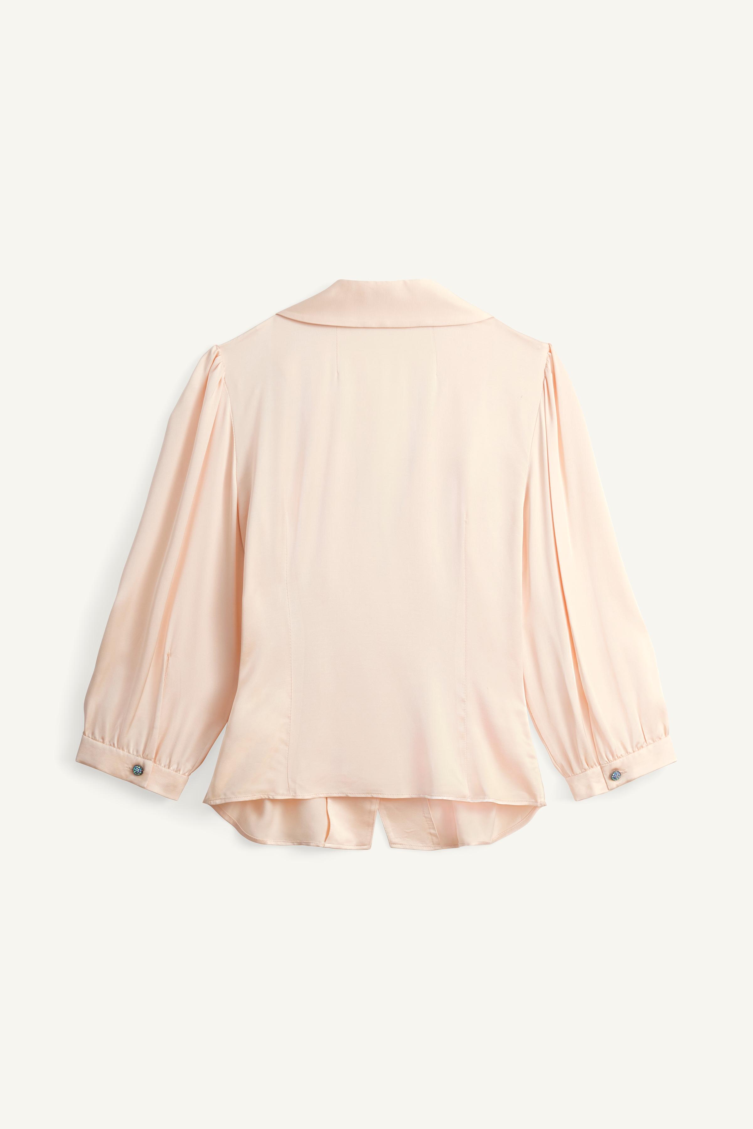 ROMANTIC SHIRT X KATE MOSS - Pale pink | ZARA New Zealand
