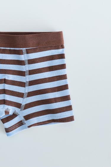 ZARA TIMELESS - THREE-PACK OF STRIPED BOXER BRIEFS — Multicolored 2