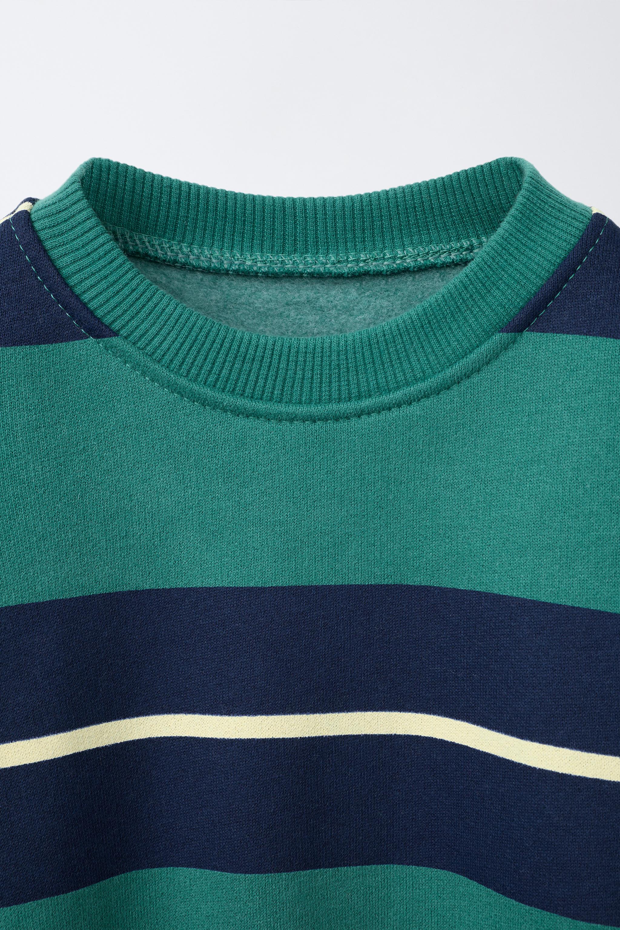 STRIPED SWEATSHIRT