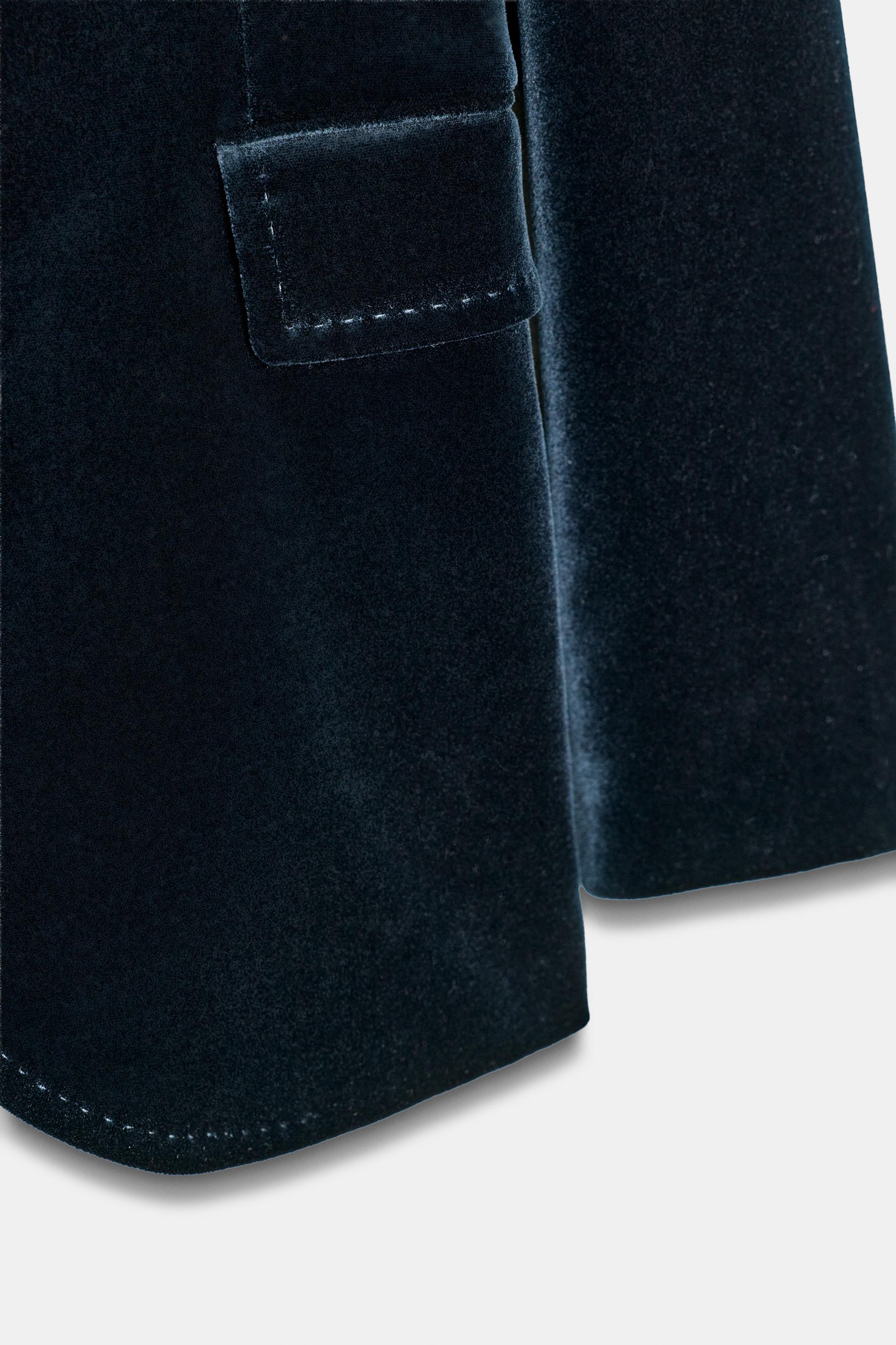 BLAZER EN VELOURS ZW COLLECTION