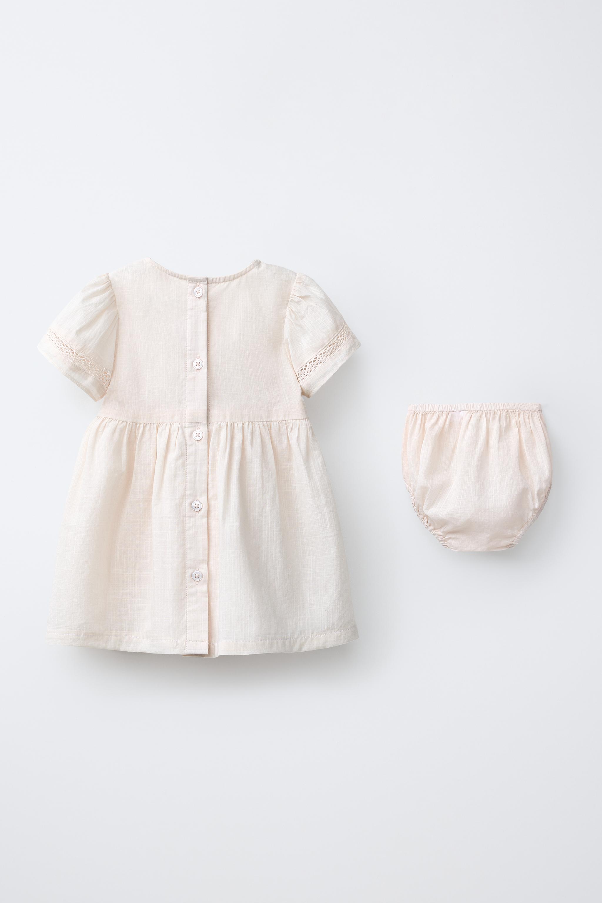 ROBE ET CULOTTE BRODÉES