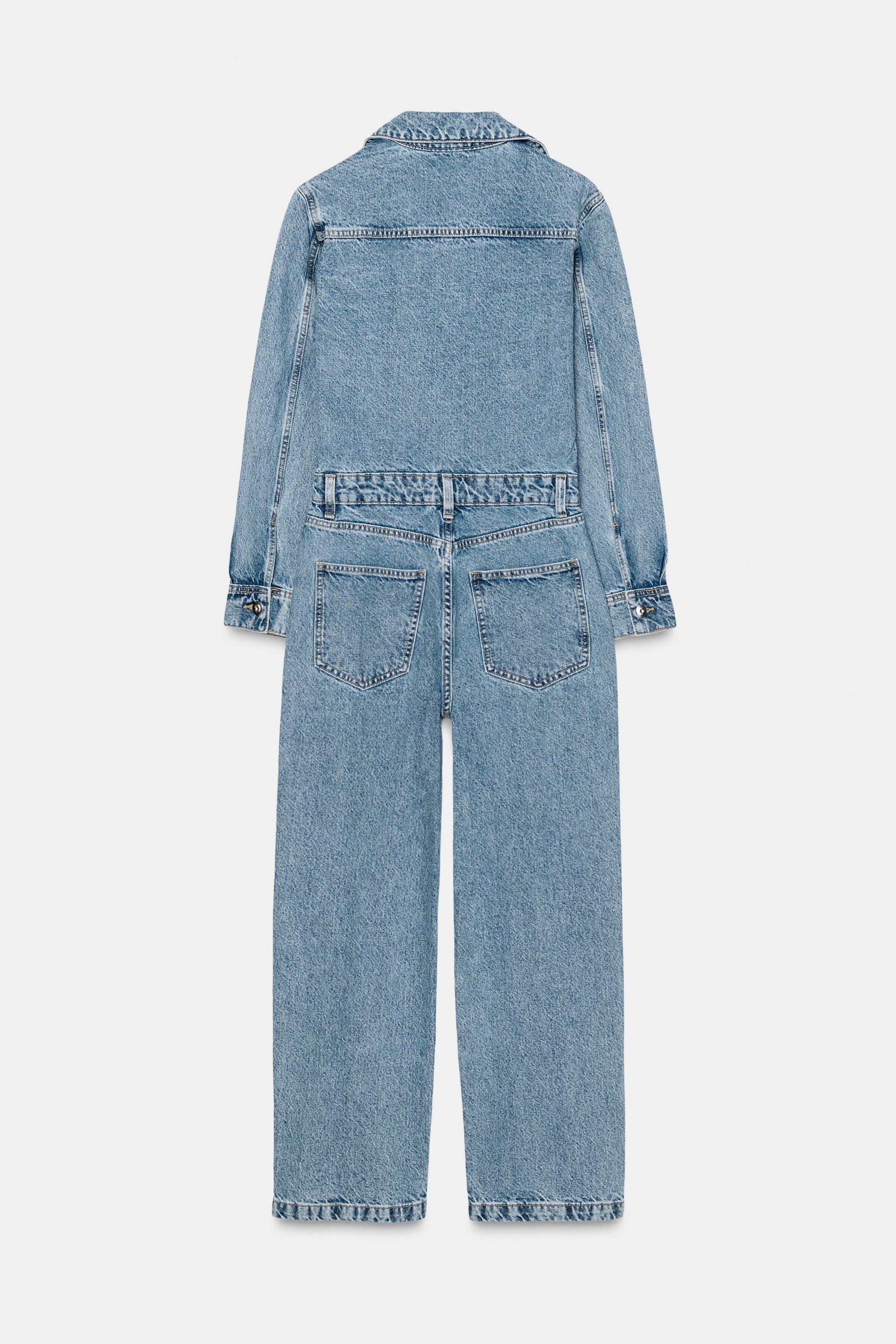 Z1975 LONG DENIM JUMPSUIT