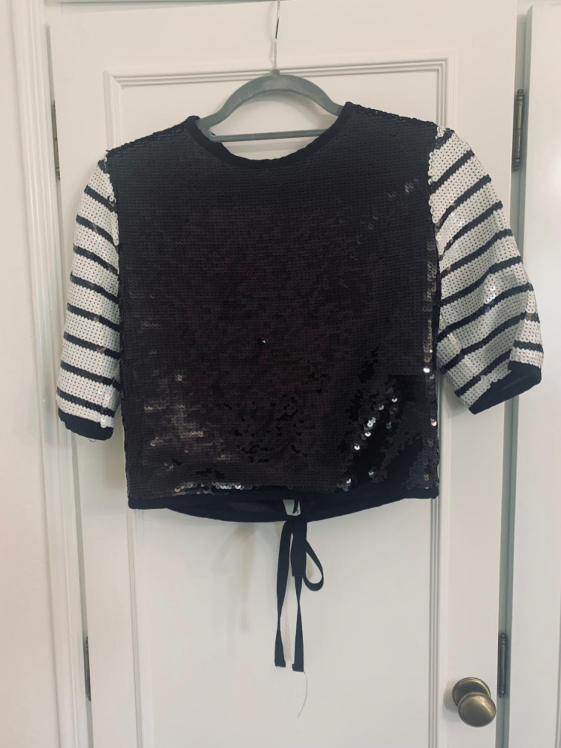 LIMITED EDITION SEQUINNED TOP