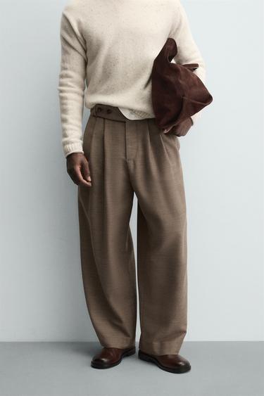 PANTALLONA WIDE FIT ME RRIP LIMITED EDITION - Kafe/miu nga Zara