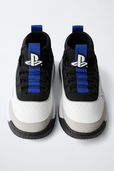 PLAYSTATION ™ HIGH-TOP SNEAKERS - White by Zara