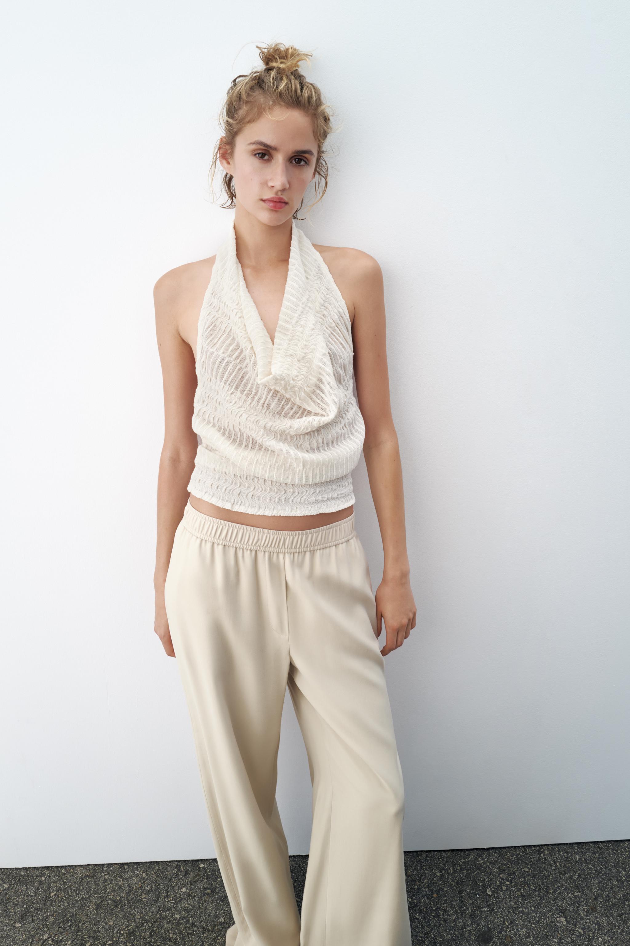 FLOWY WIDE LEG PANTS