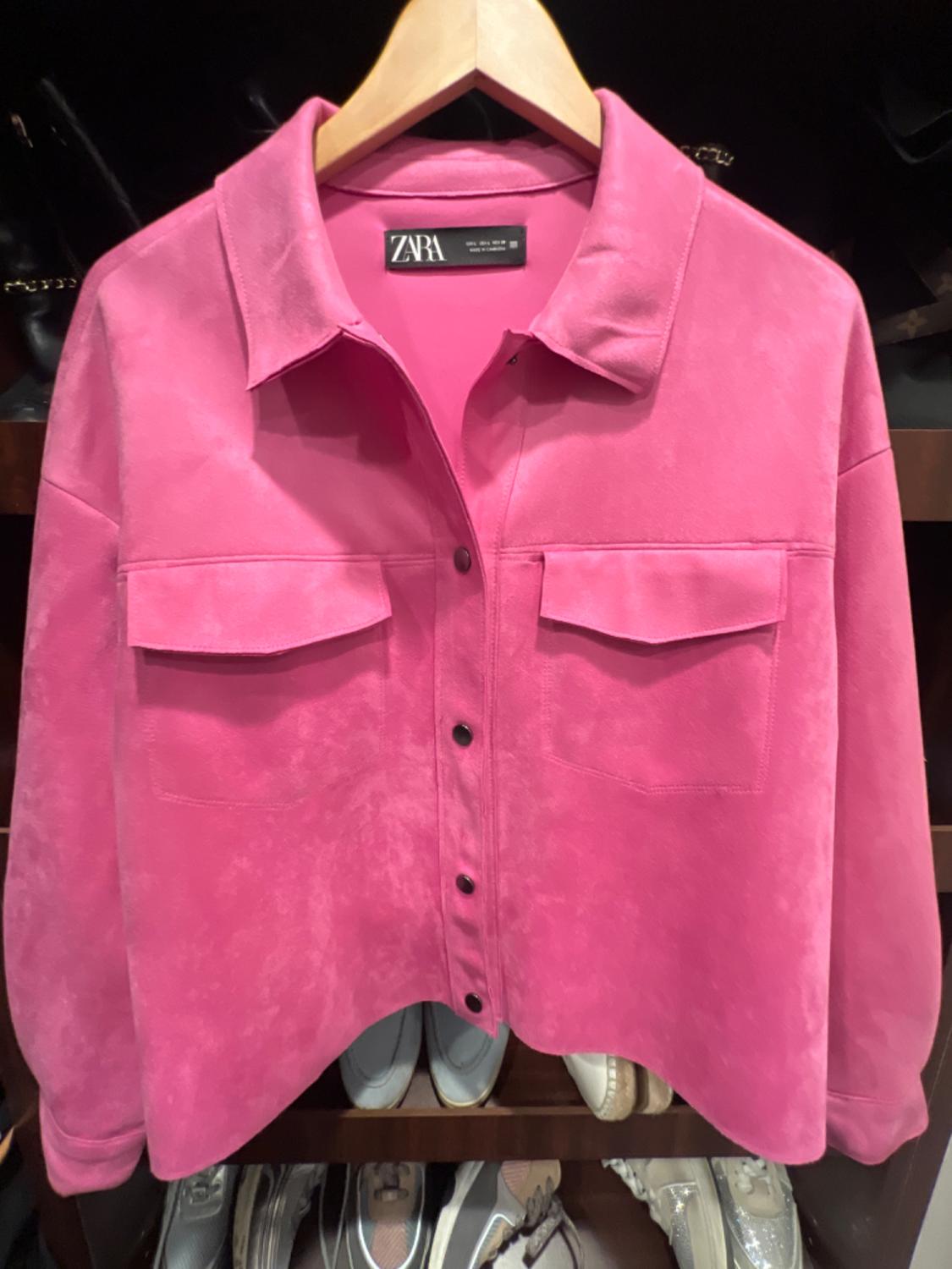 CHAQUETA EFECTO ANTE