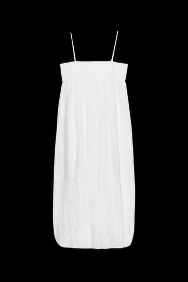 ZW COLLECTION LONG STRAPPY DRESS - Oyster-white by Zara - Image 0