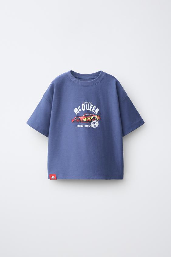 ФУТБОЛКА С ПРИНТОМ CARS LIGHTNING MCQUEEN © DISNEY/PIXAR — СИНИЙ от Zara — изображение 0