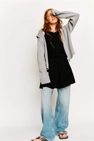 STUDDED DRESS - Black by Zara