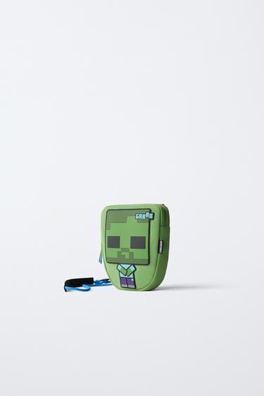 MINECRAFT © MOJANG AB. ™ CROSSBODY BAG - Green by Zara - Image 1
