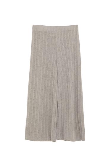 RIBBED CULOTTES