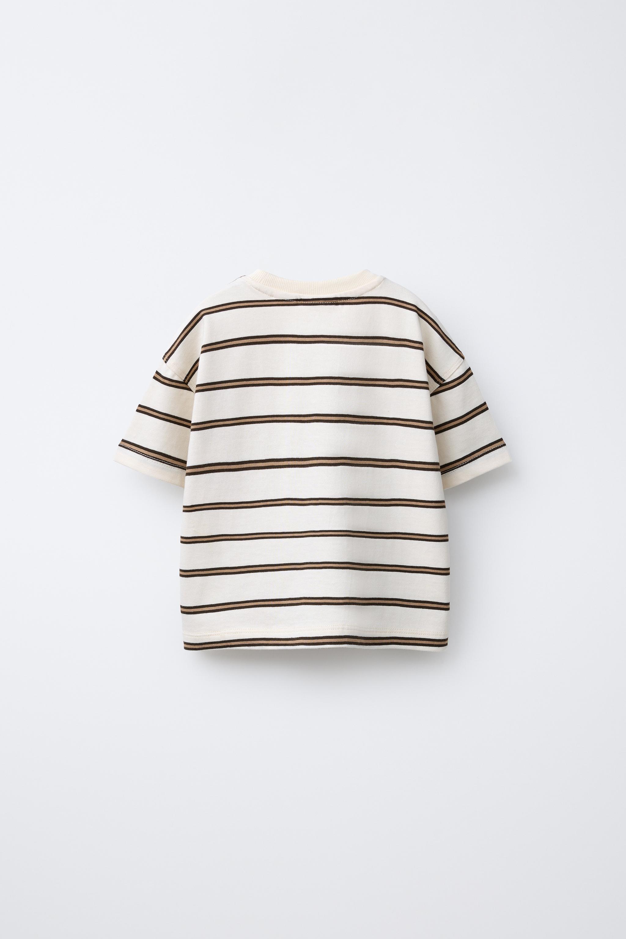 zara camiseta rayas