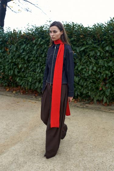 Z1975 FITTED DENIM JACKET - Indigo by Zara