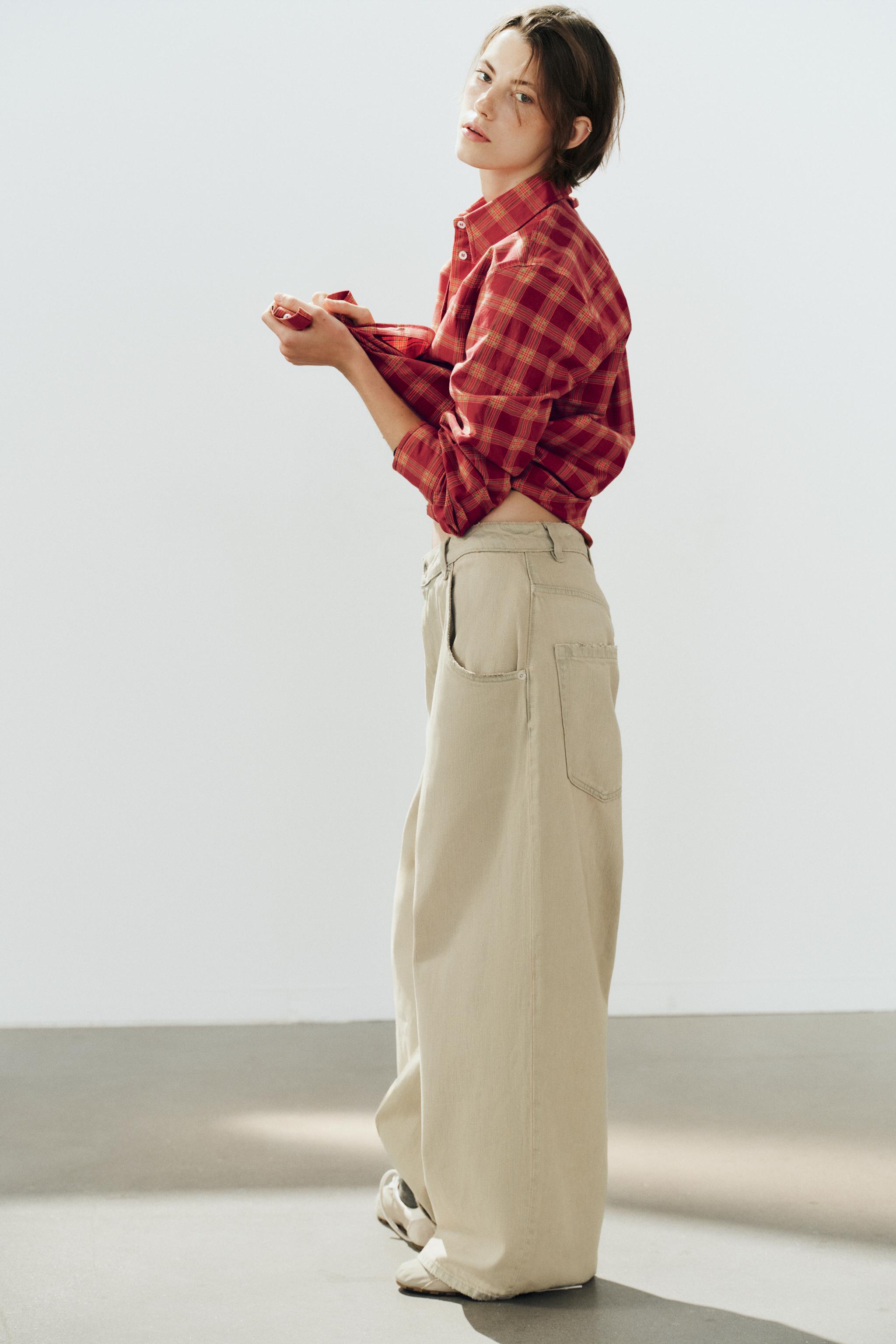 TRF BAGGY MID-RISE JEANS