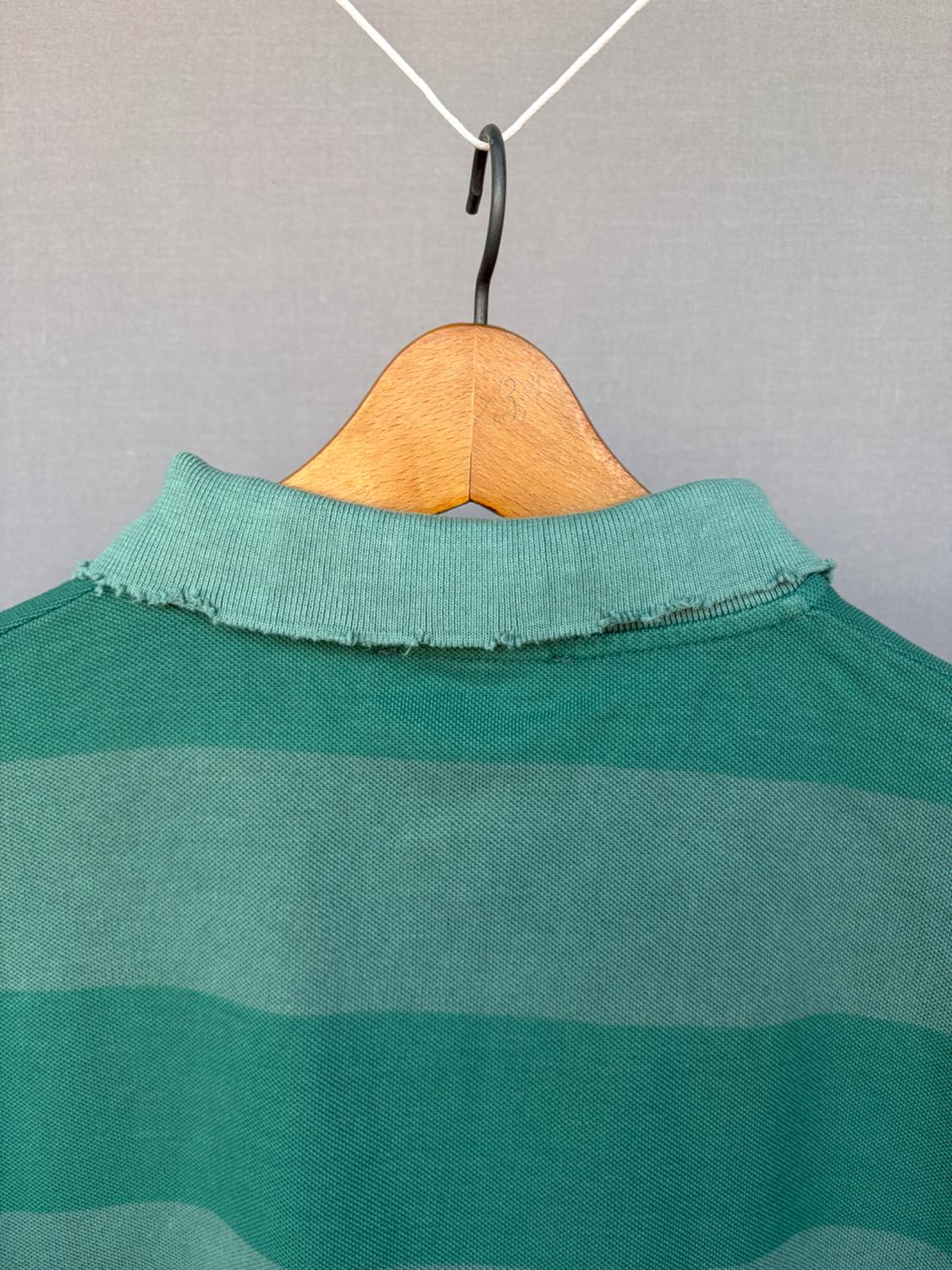 WASHED STRIPED PIQUÉ POLO SHIRT - Image 7