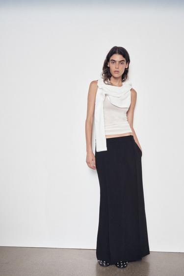 ДЛИННАЯ ЮБКА-КАРАНДАШ — ZW COLLECTION — ЧЕРНЫЙ от Zara — изображение 0