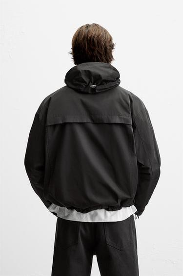 TECHNICAL BOXY FIT PARKA - Black by Zara