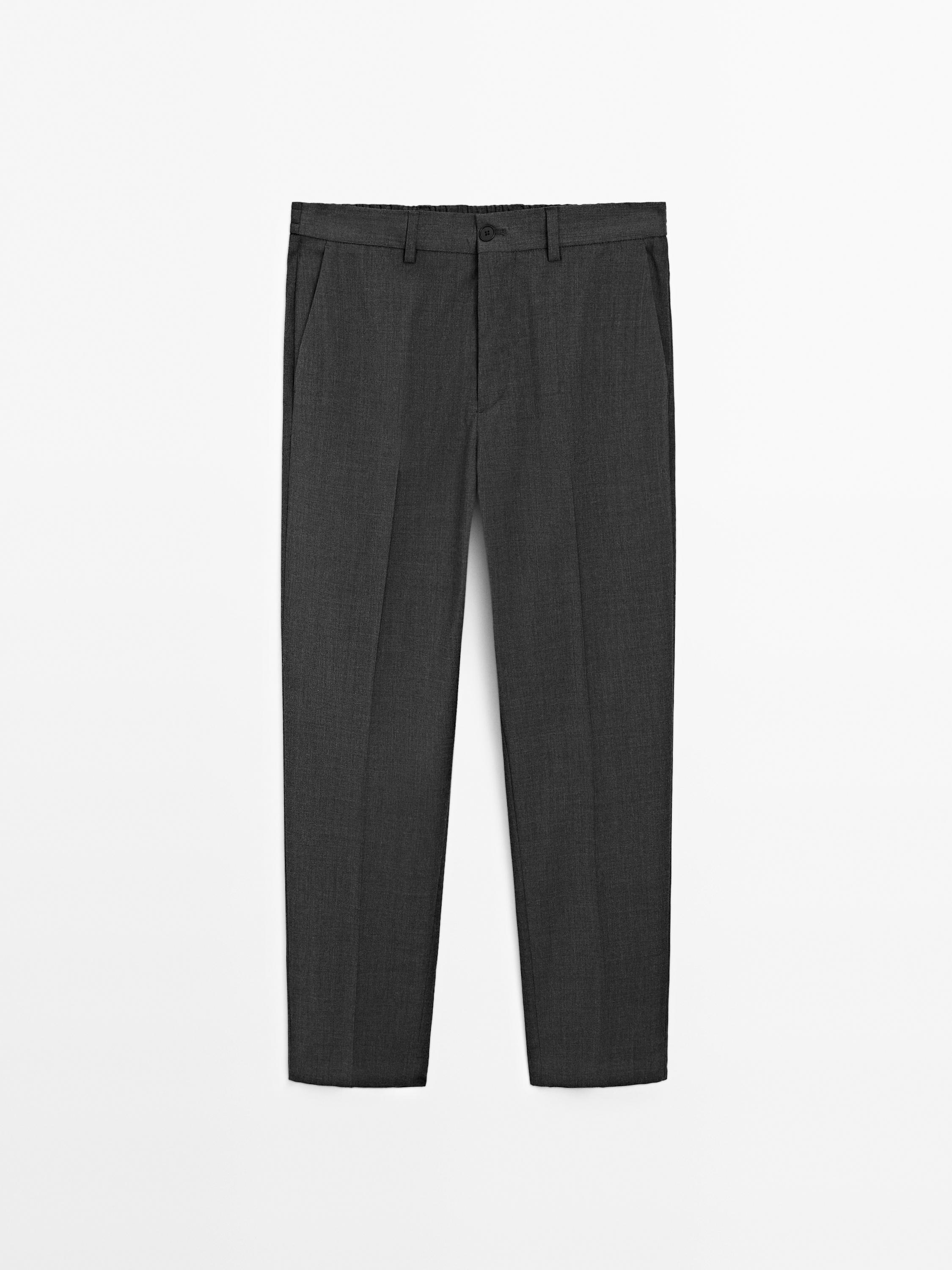 Pantalon laine total look