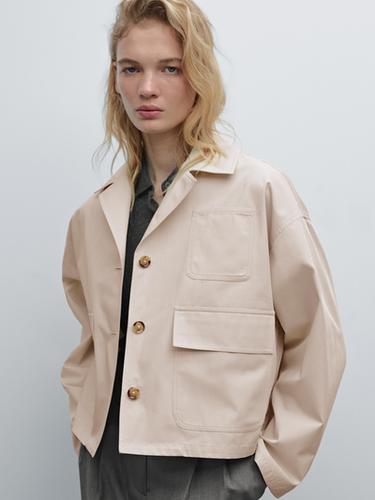 Chaqueta capa water repellent - Piedra de Zara