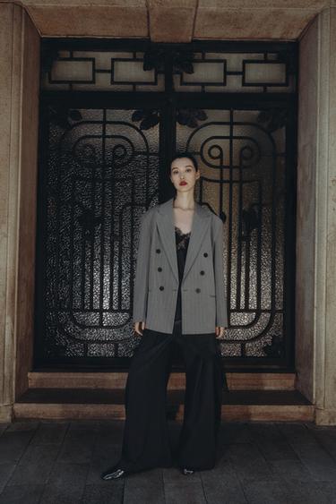 Zara 造型 - 嫩黃色