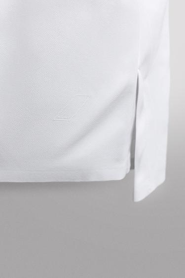 POLO TECHNIQUE TRAINING STRUCTURE PIQUÉE - Blanc de Zara - Image 9