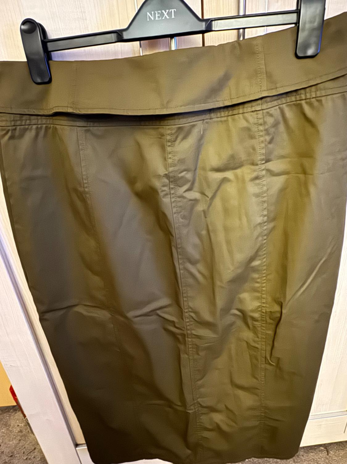 MIDI SKIRT WITH WAIST FLAPS - Image 2
