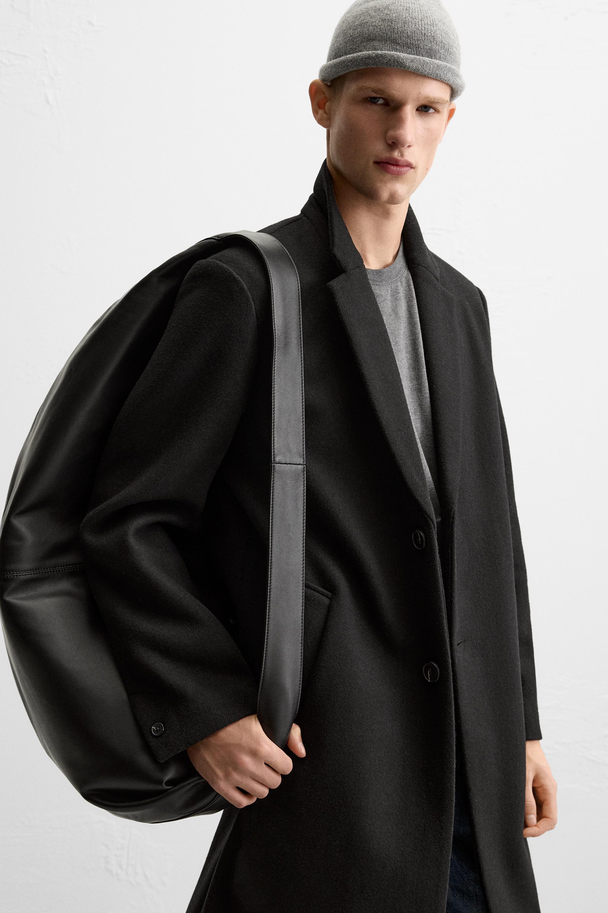 ウールブレンド コート - グレー | ZARA Japan / 日本