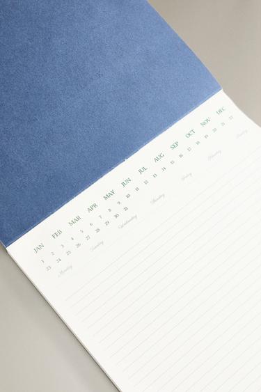 TENNIS DESK WEEKLY PLANNER - Blue by Zara - Image 4