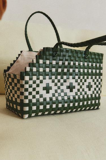 BOLSO MASCOTAS - Verde de Zara