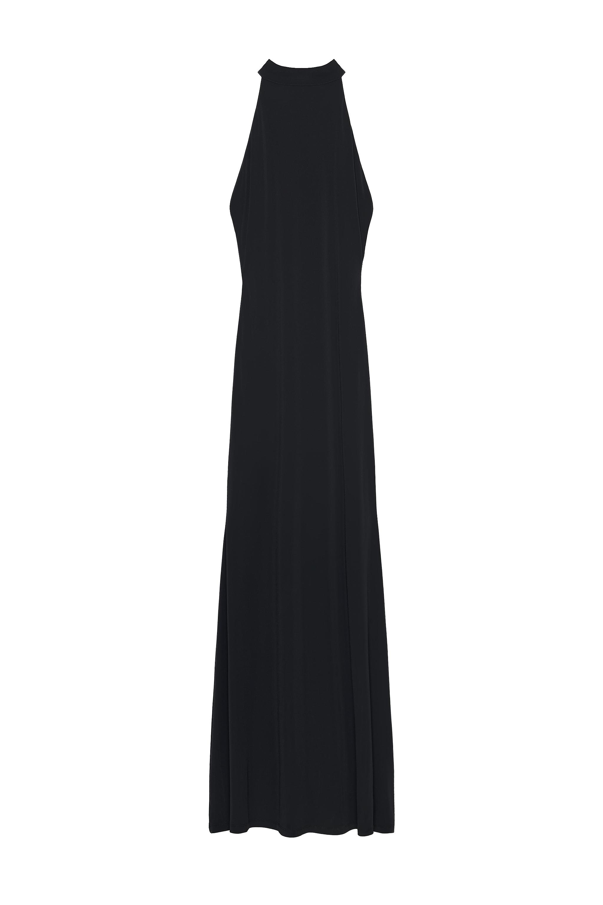 HALTER OPEN BACK MAXI DRESS - Black | ZARA Australia