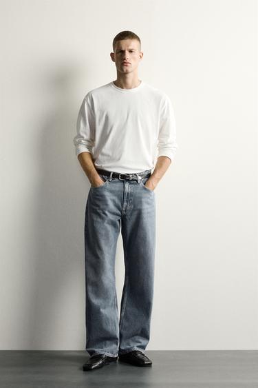 Zara LOOSE FIT JEANS - Faded blue - Image 0