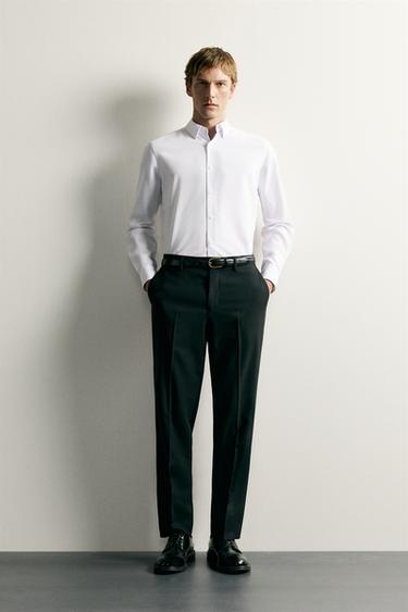 SLIM FIT SHIRT - White by Zara - Image 0