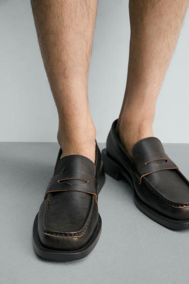DRESS PENNY LOAFERS - Black by Zara - Image 2