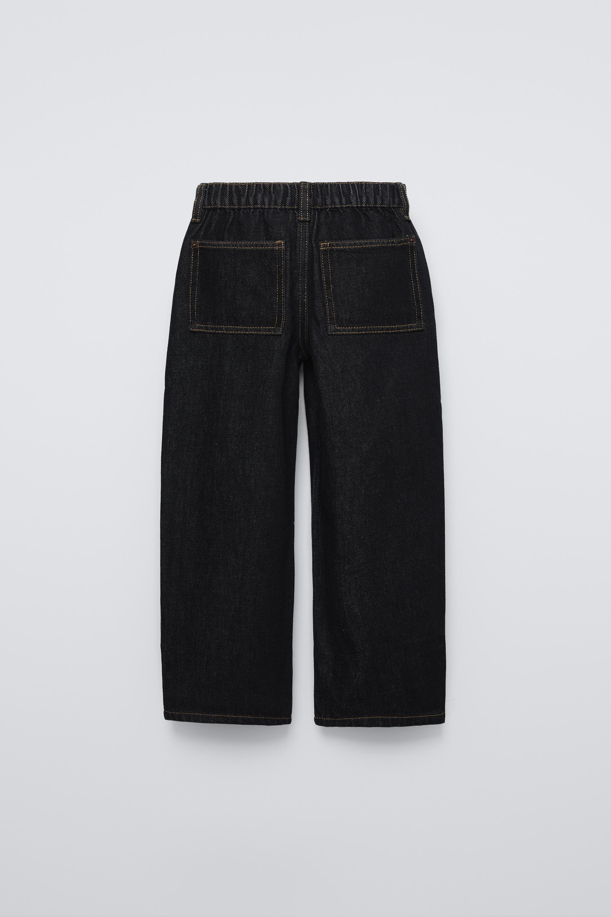 Zara jean fashion baggy femme