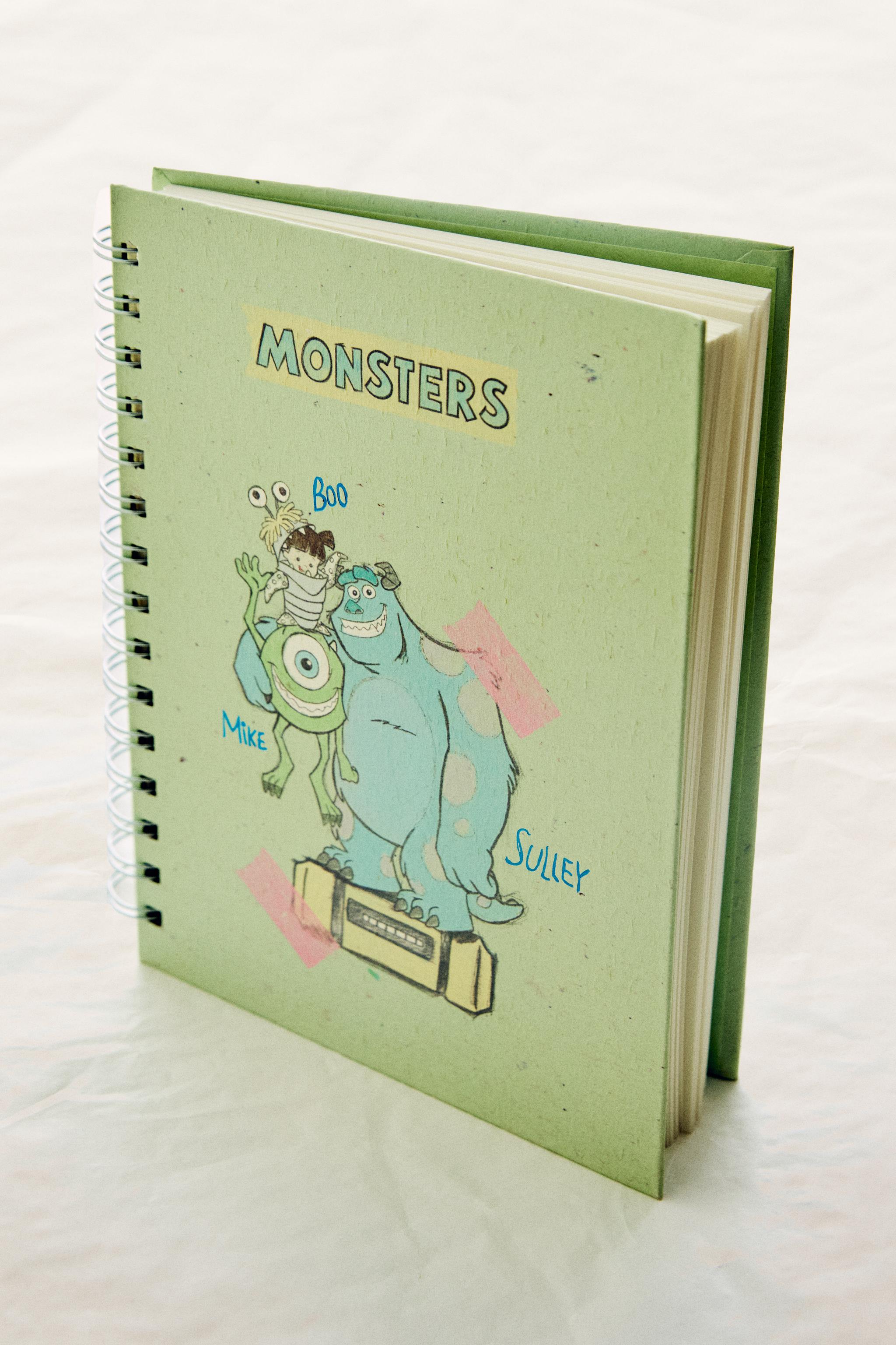 Zara KIDS' A5 MONSTERS, INC. ©DISNEY/PIXAR NOTEBOOK — фото 6